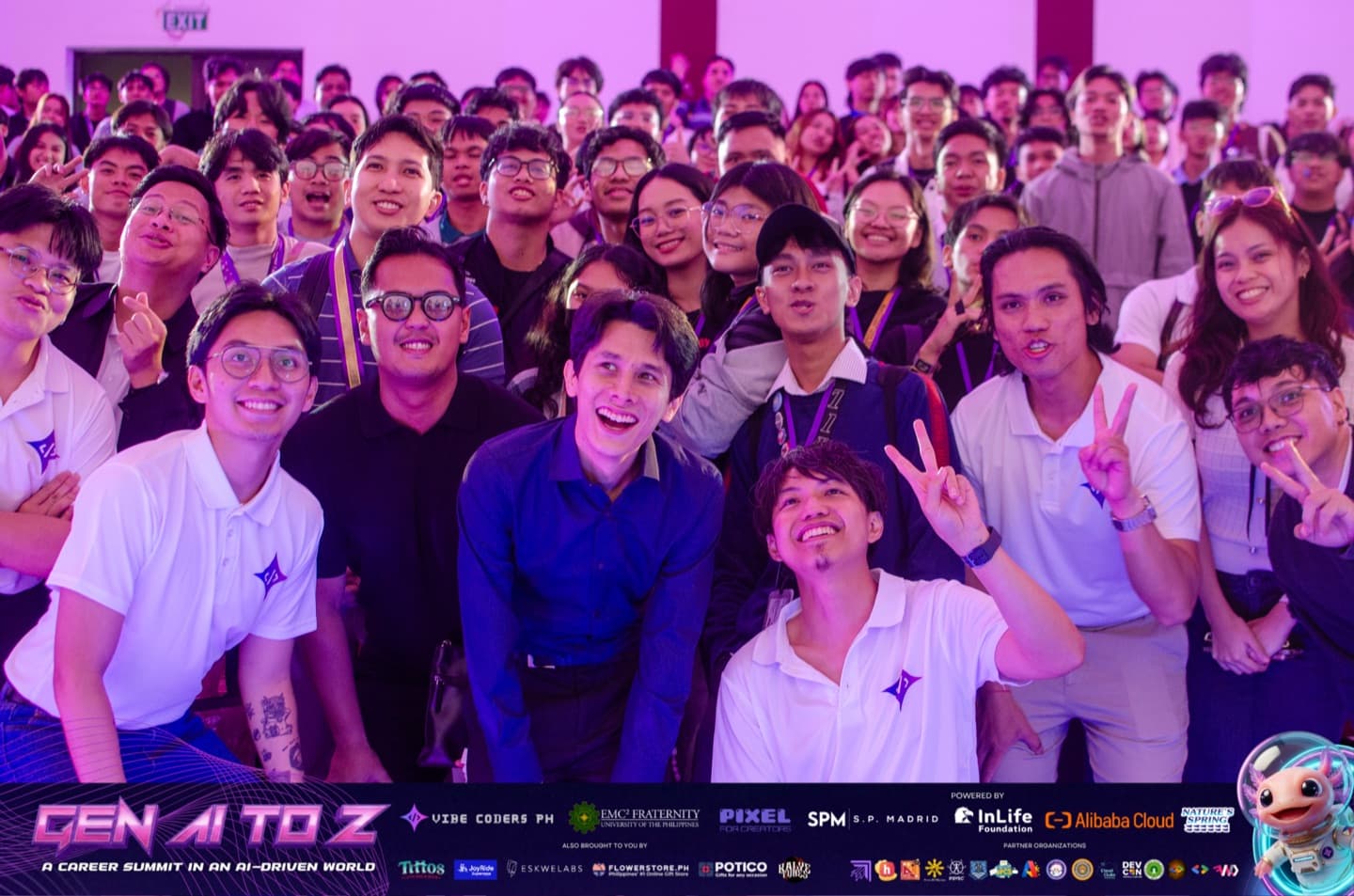Gen AI to Z summit crowd at UP Diliman