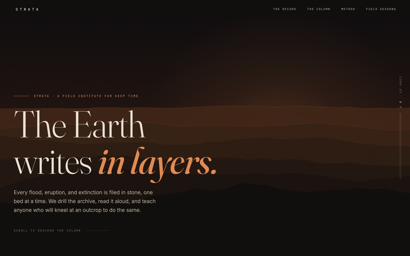 STRATA screenshot